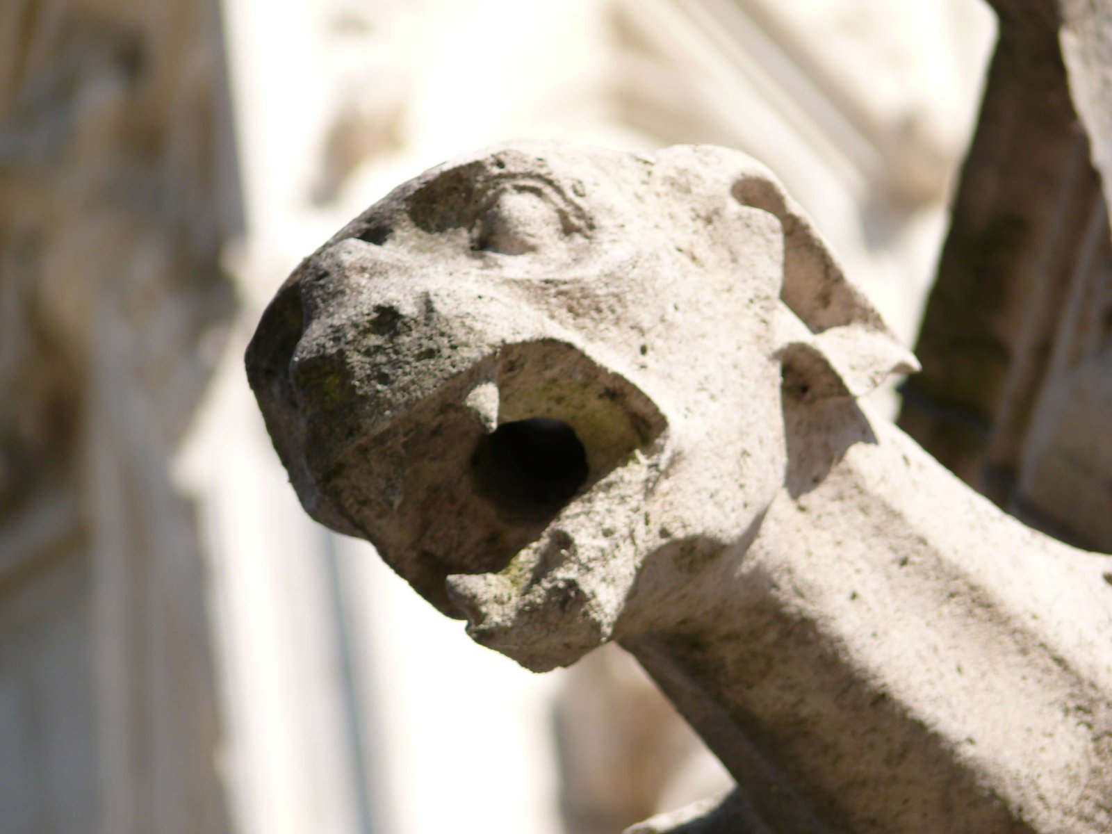 La Gargouille, the evil dragon gargoyle of Rouen