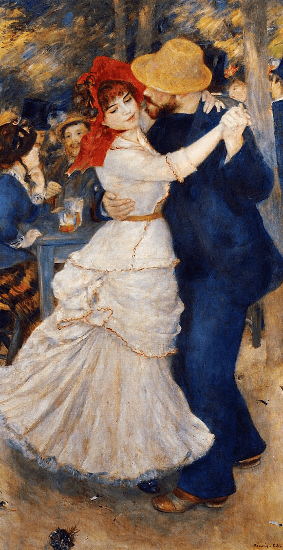 Dancers and skaters by Renoir