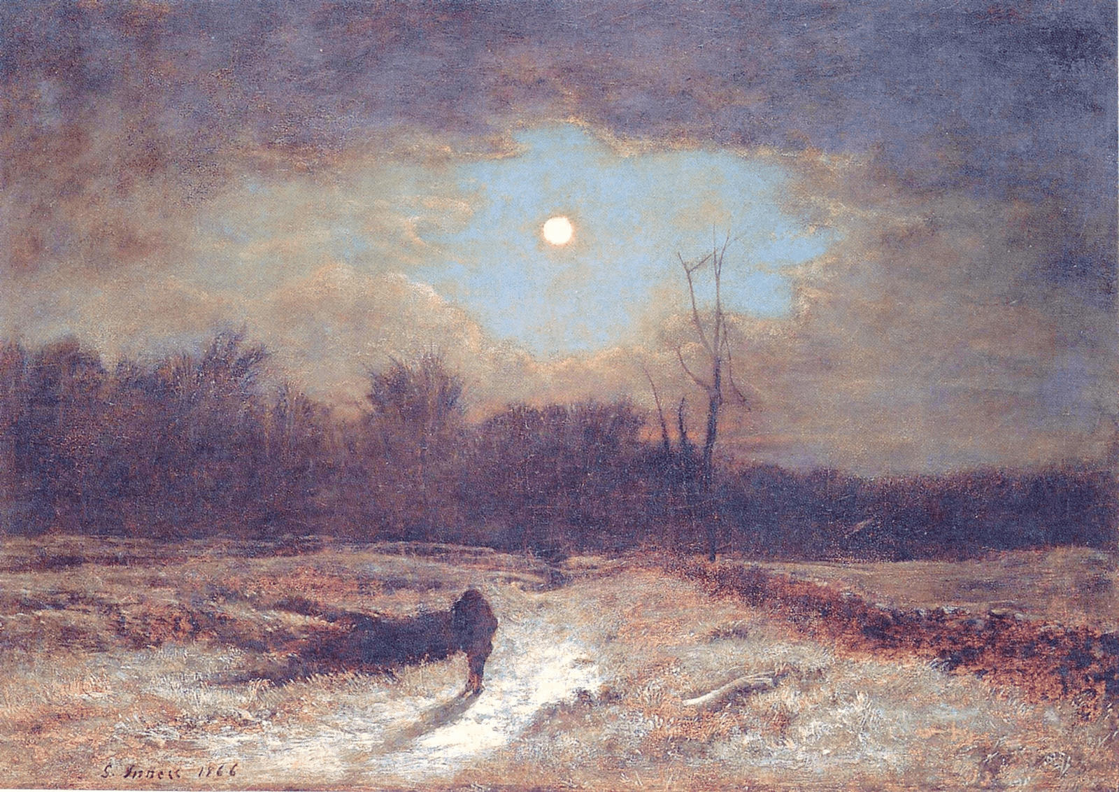 Christmas Eve by George Inness (December 10th)