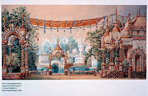 The Nutcracker scenery by Konstantin Ivanov (December 15th)