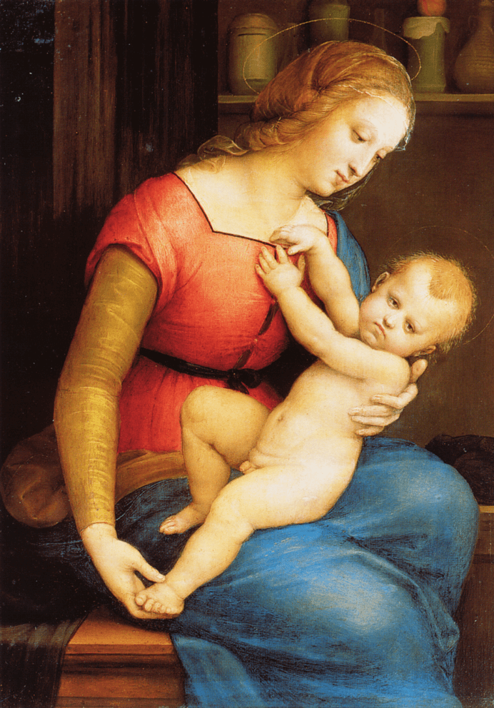 Madonna d’Orleans by Raphael (December 18th)