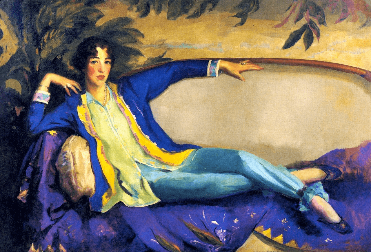 Gertrude Vanderbilt Whitney by Robert Henri