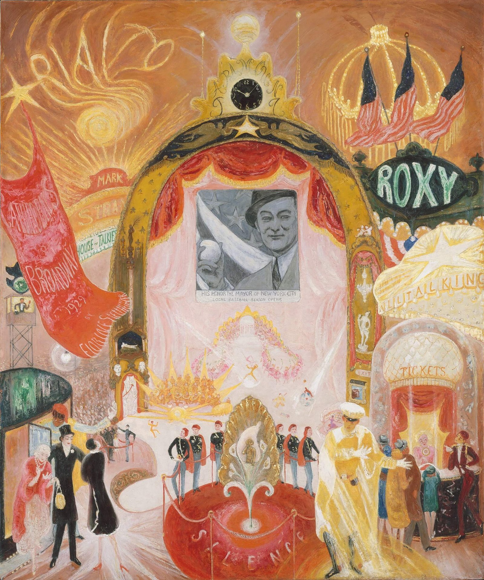 The Cathedrals of Broadway by Florine Stettheimer