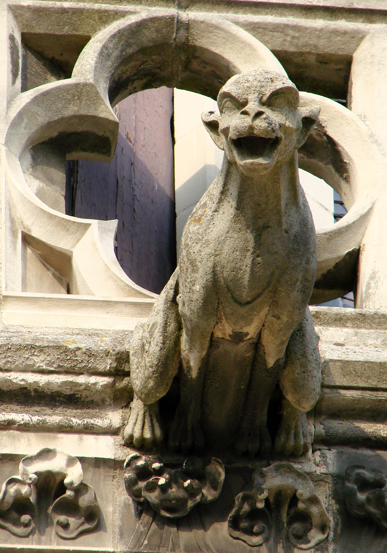 Amiens Cathedral gargoyle