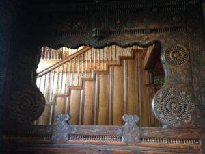 Isaac Bell House woodwork