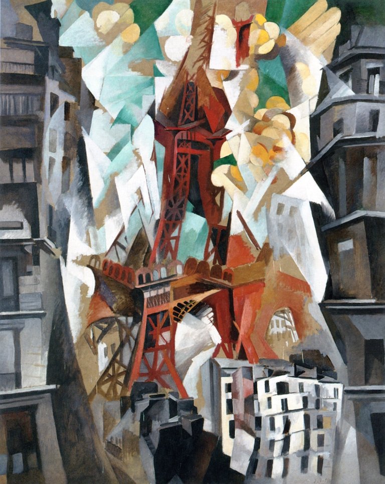 Champ de Mars: The Red Tower by Robert Delaunay