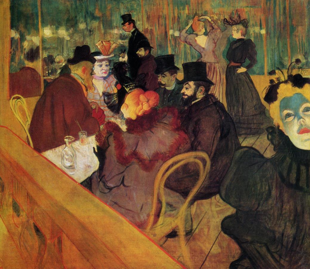 Henri de Toulouse-Lautrec, At the Moulin Rouge