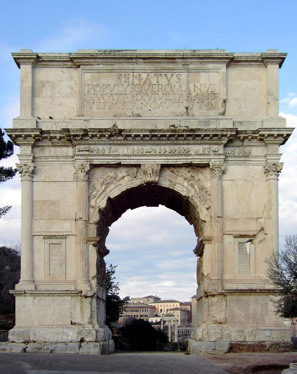 Arch of Titus Classical Roman Architecture