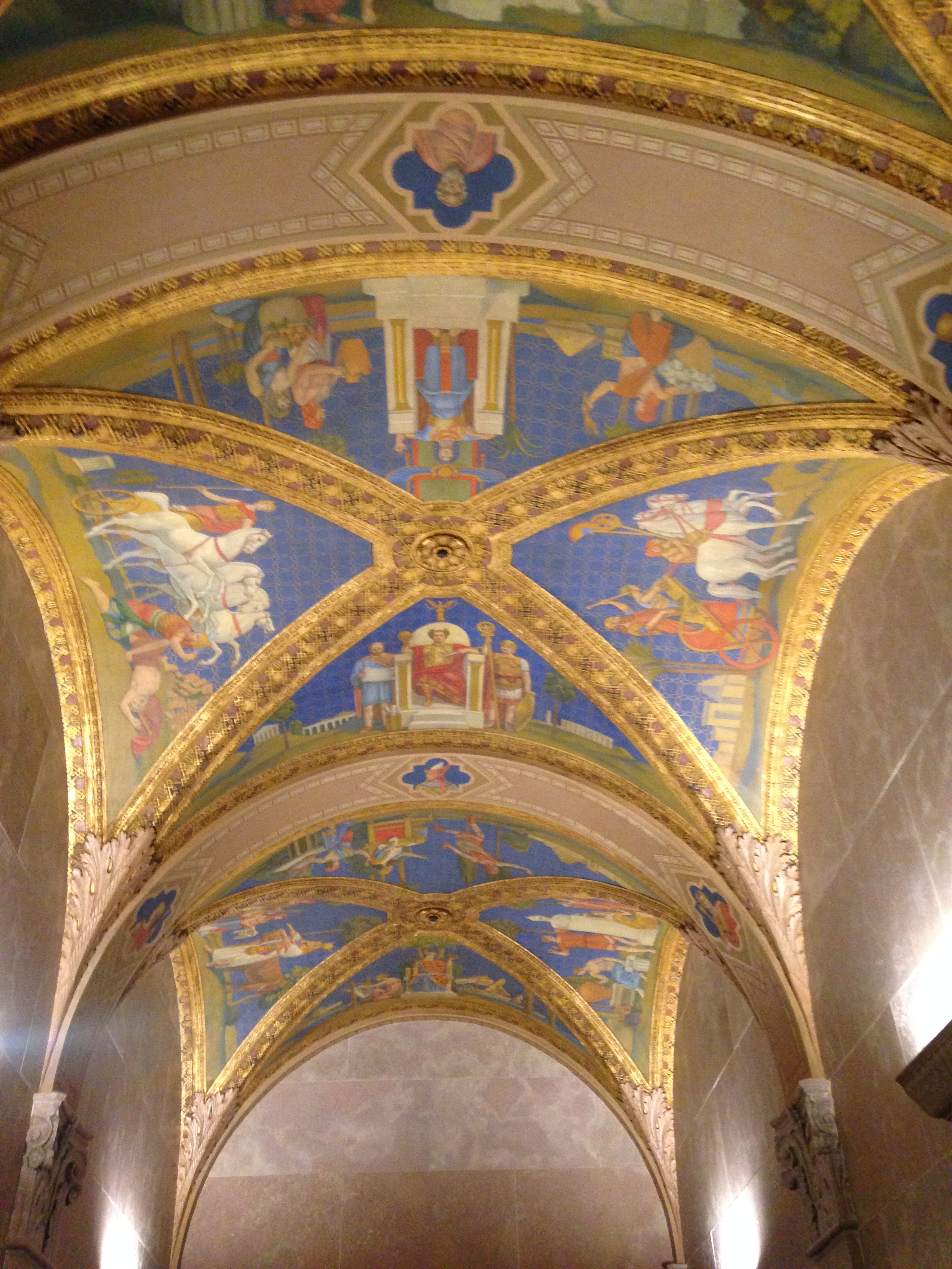 Morgan Library & Museum ceiling fresco