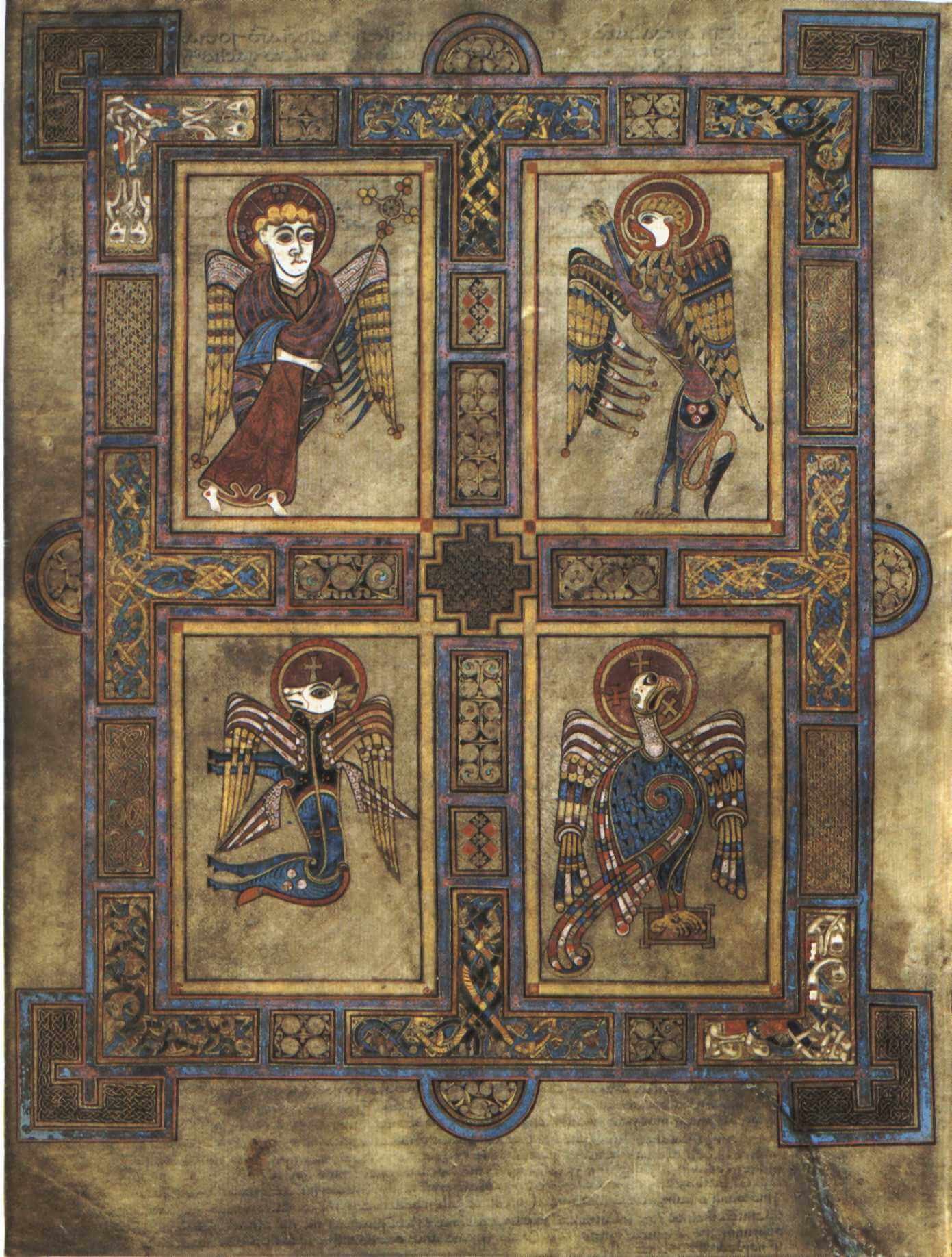 Book of Kells Evangelists