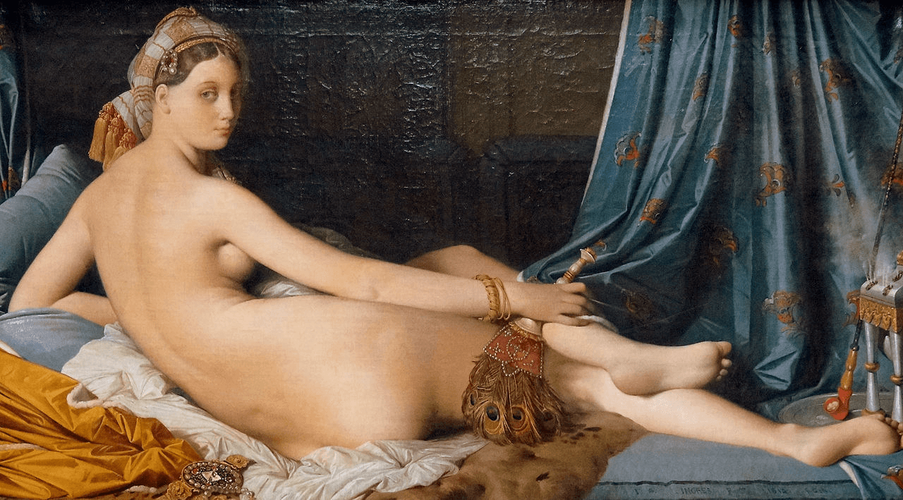 La Grande Odalisque by Ingres