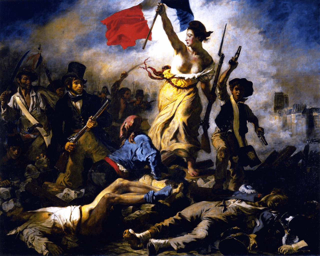 Liberty Leading the People by Delacroix