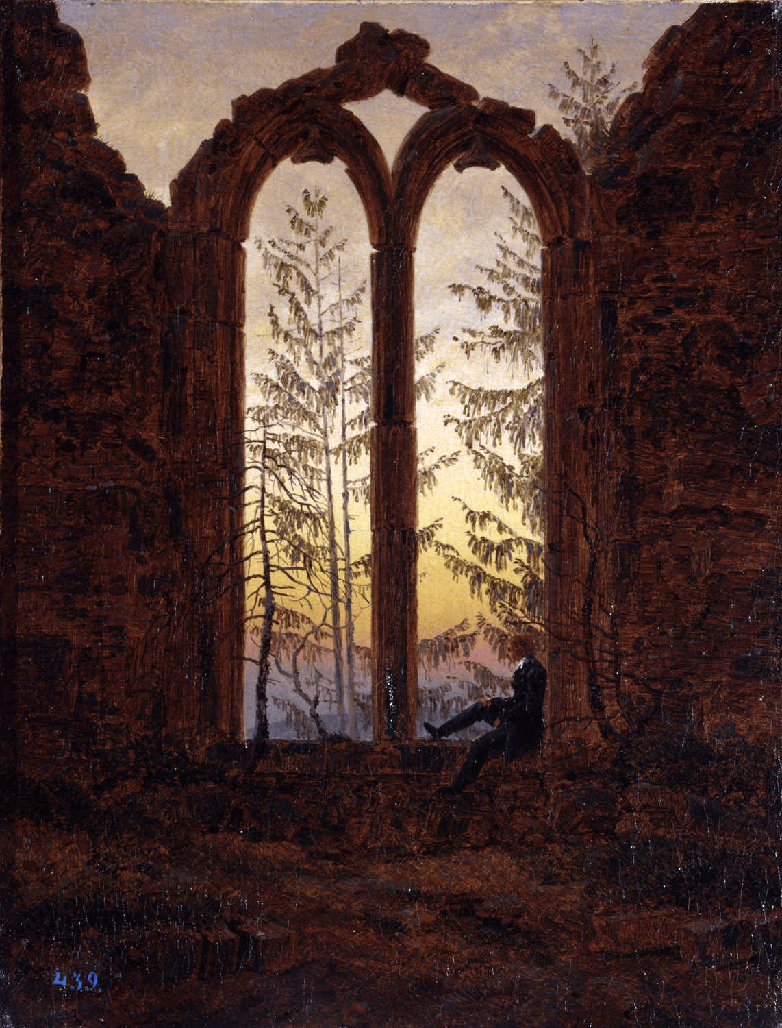 The Dreamer by Caspar David Friedrich