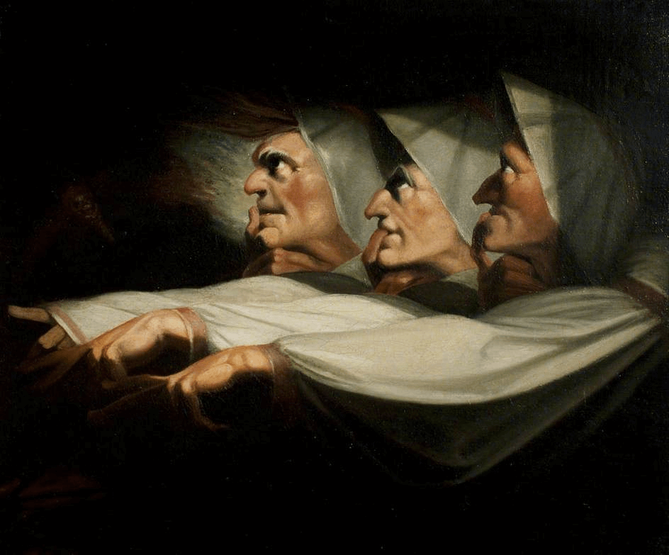 The Weird Sisters by Johann Fuseli