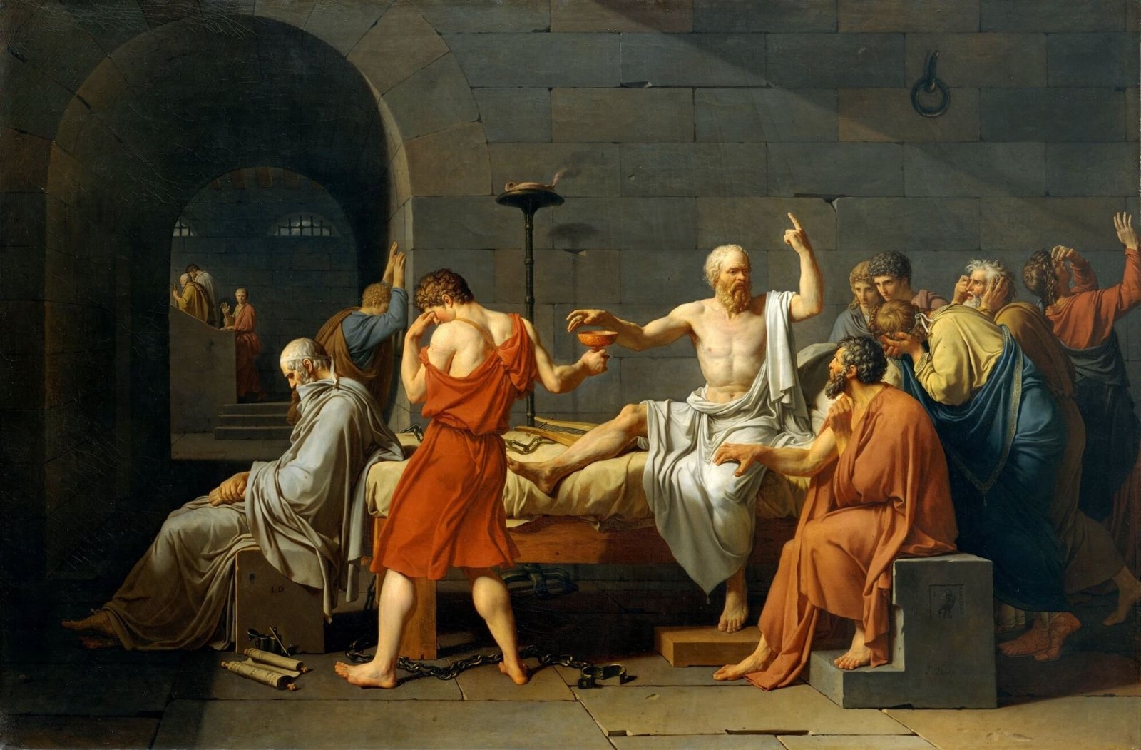 Jacques-Louis David what is history painting