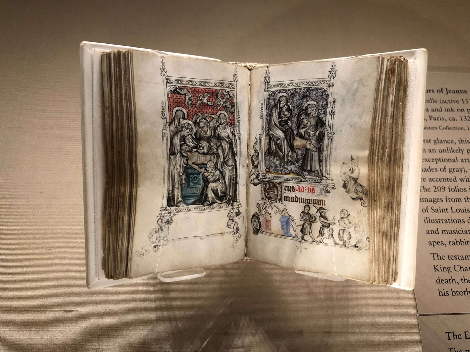 Hours of Jeanne d'Evreux at the Cloisters