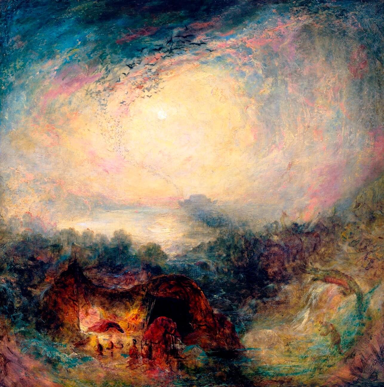 Turner The Evening of the Deluge