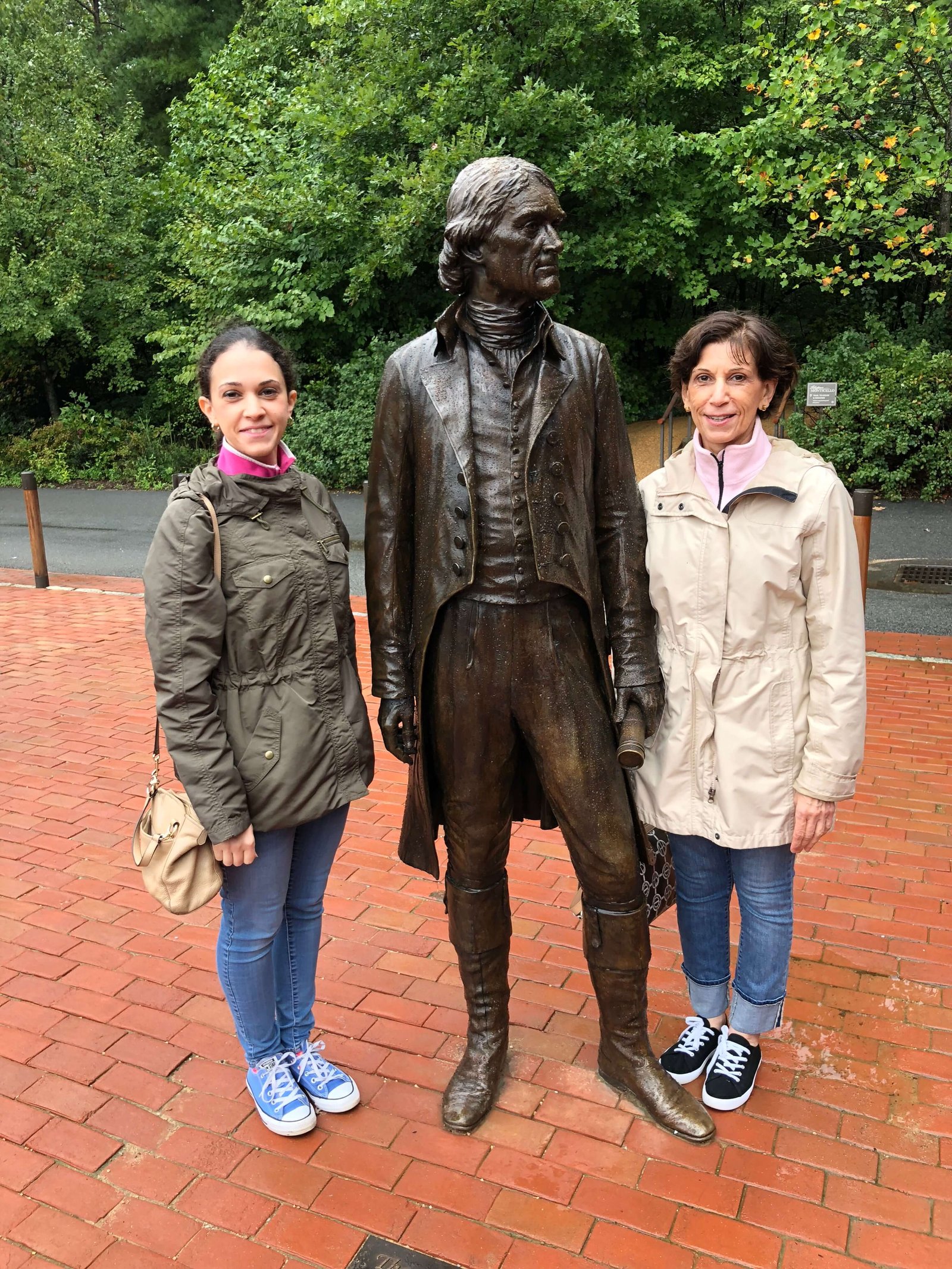 Thomas Jefferson statue Monticello