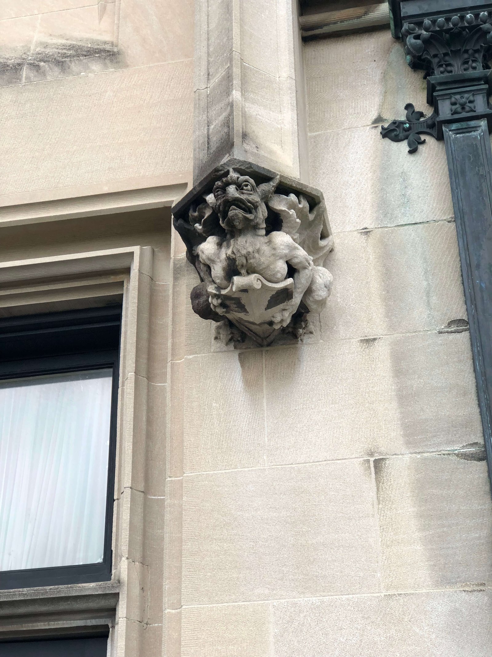 Gargoyles and grotesques at Biltmore