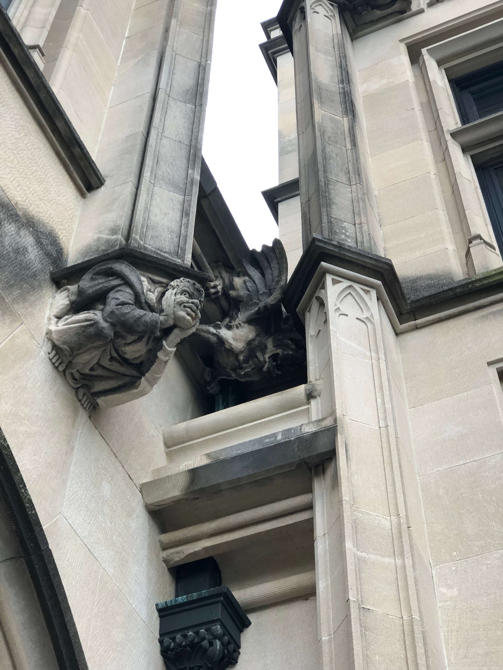 Gargoyles and grotesques at Biltmore