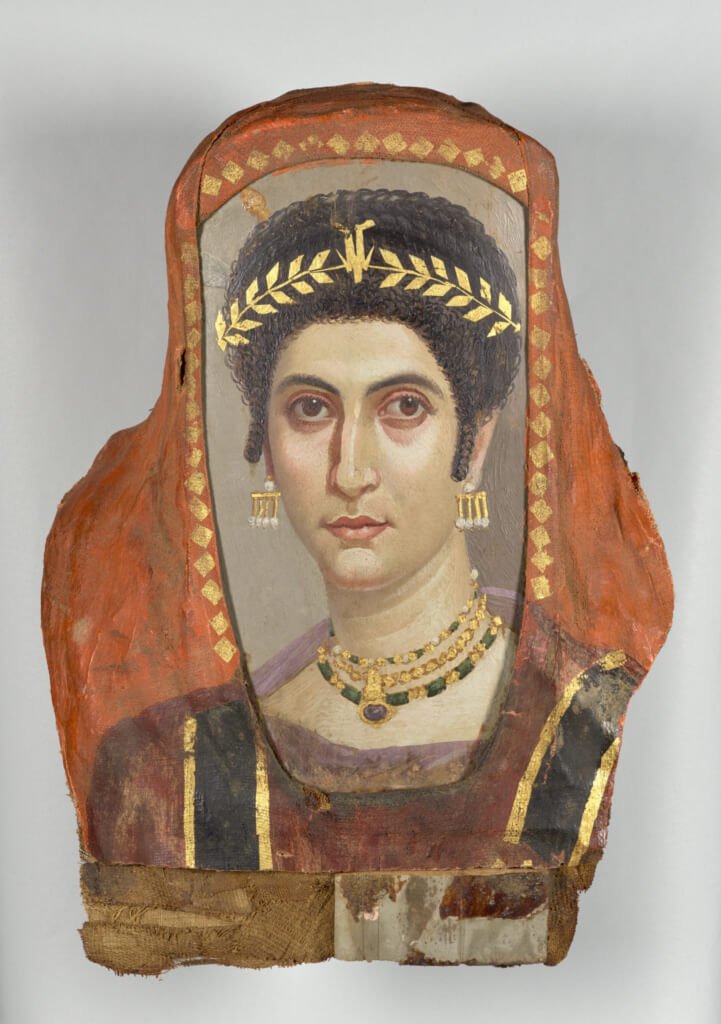 Getty Faiyum mummy portrait