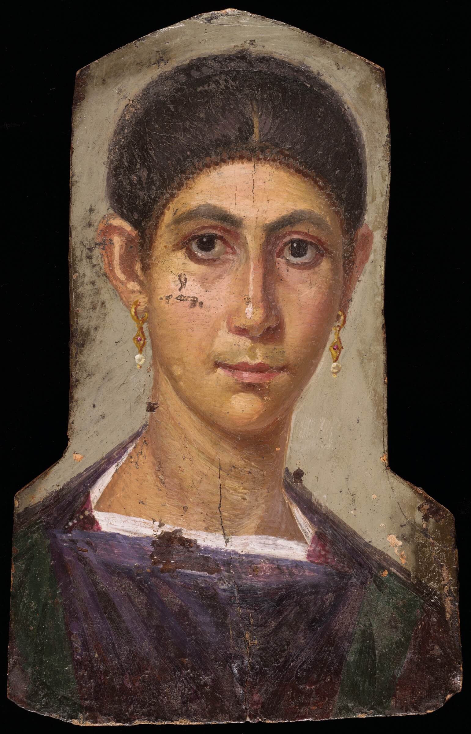 Harvard Faiyum mummy portrait