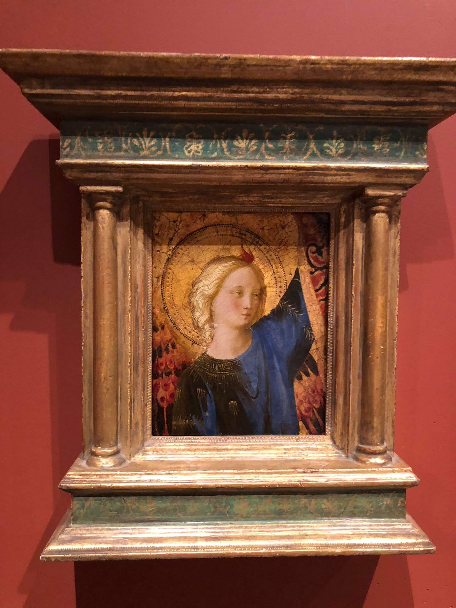 Fra Angelico Head of an Angel Wadsworth Athenaeum