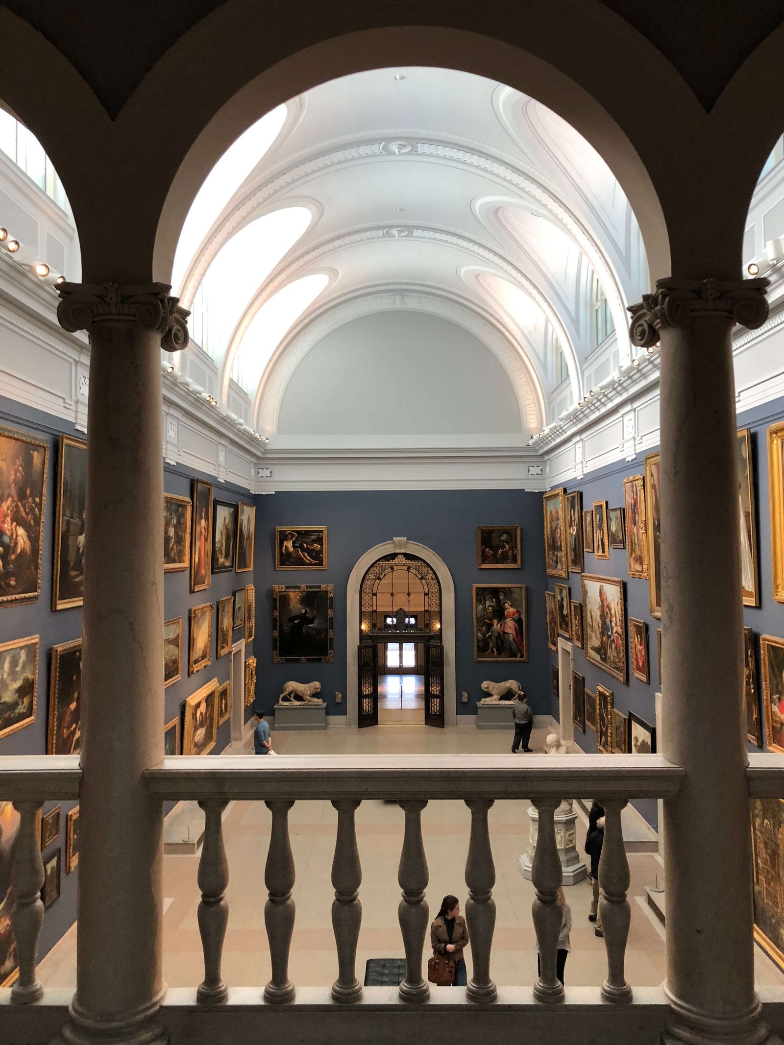 The Great Hall from the Balcony Wadsworth Athenaeum