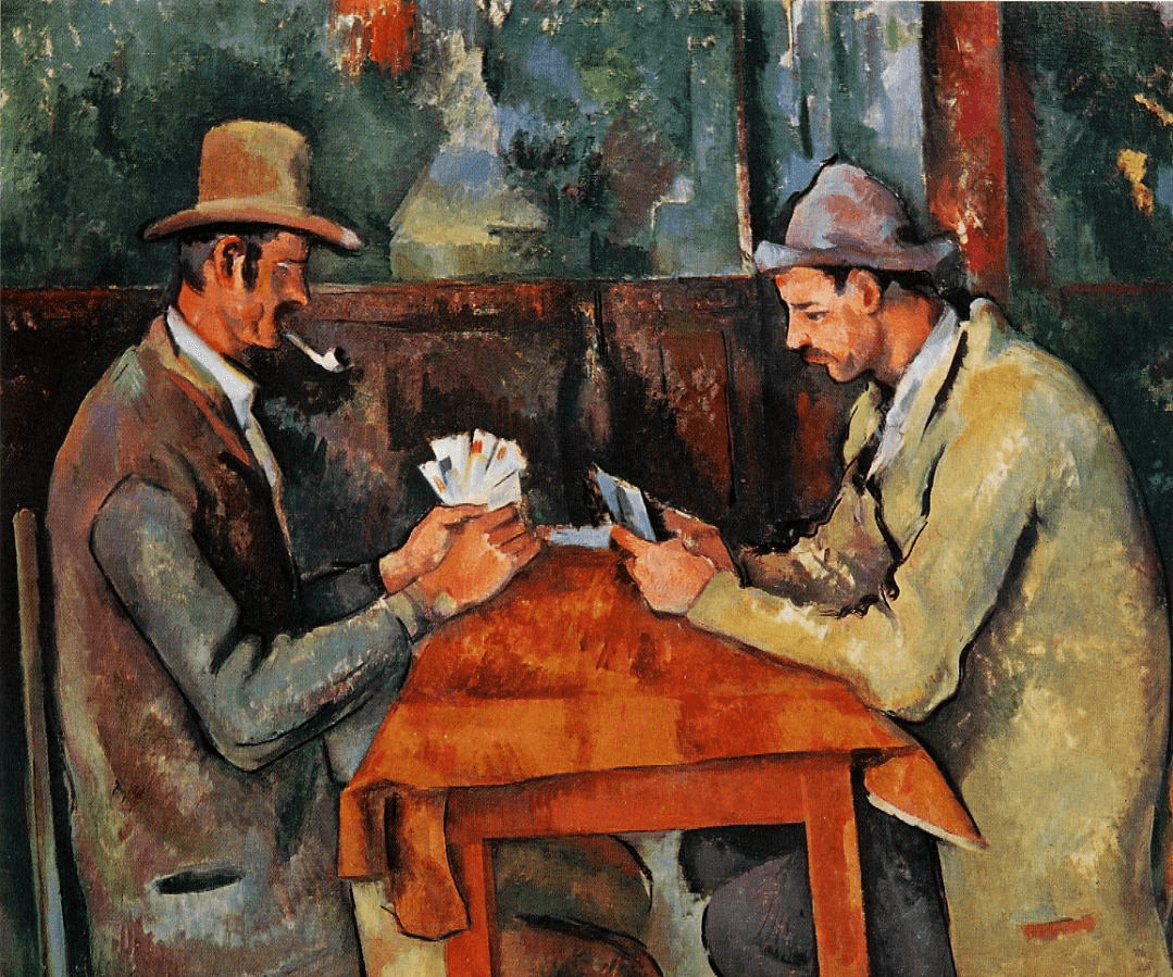 The Card Players by Paul Cézanne