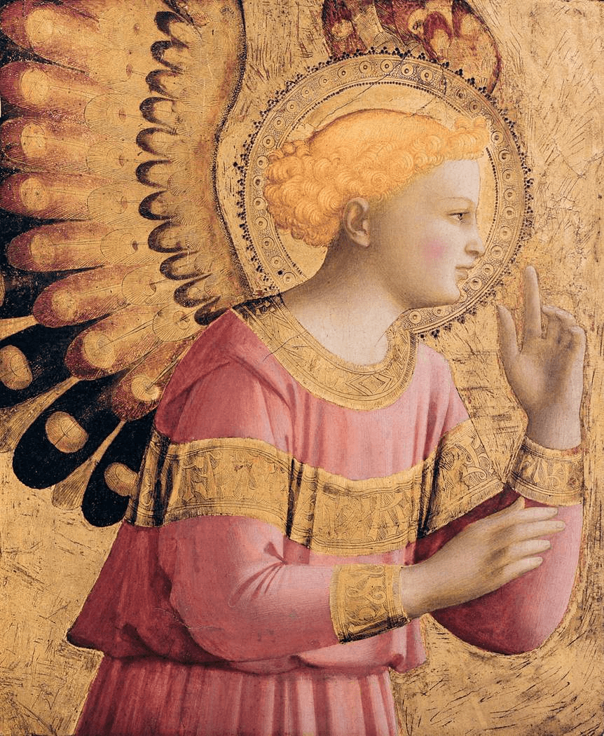 Annunciatory Angel by Fra Angelico