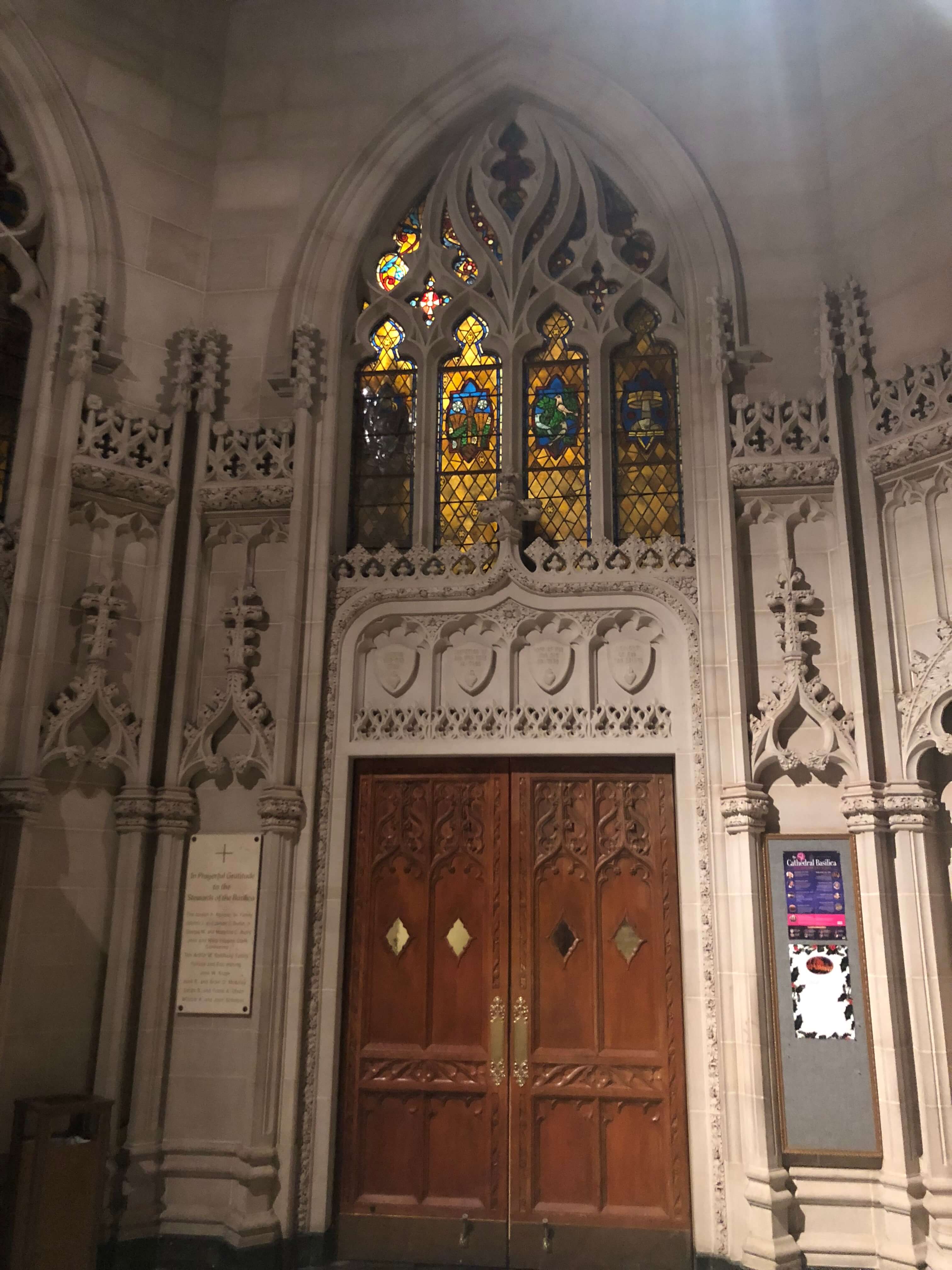 Narthex - Cathedral Basilica of the Sacred Heart, Newark, New Jersey