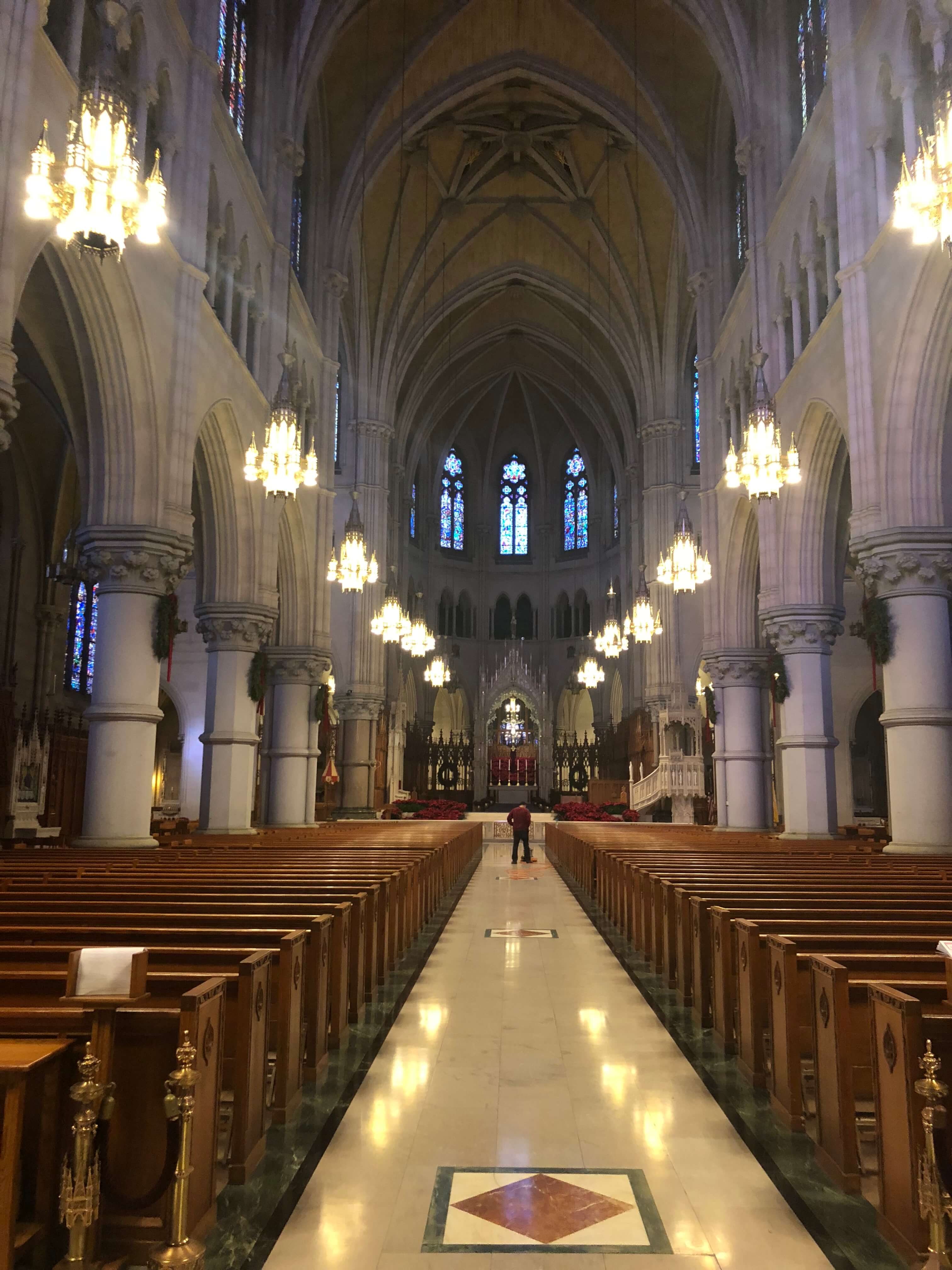 Nave - Cathedral Basilica of the Sacred Heart, Newark, New Jersey