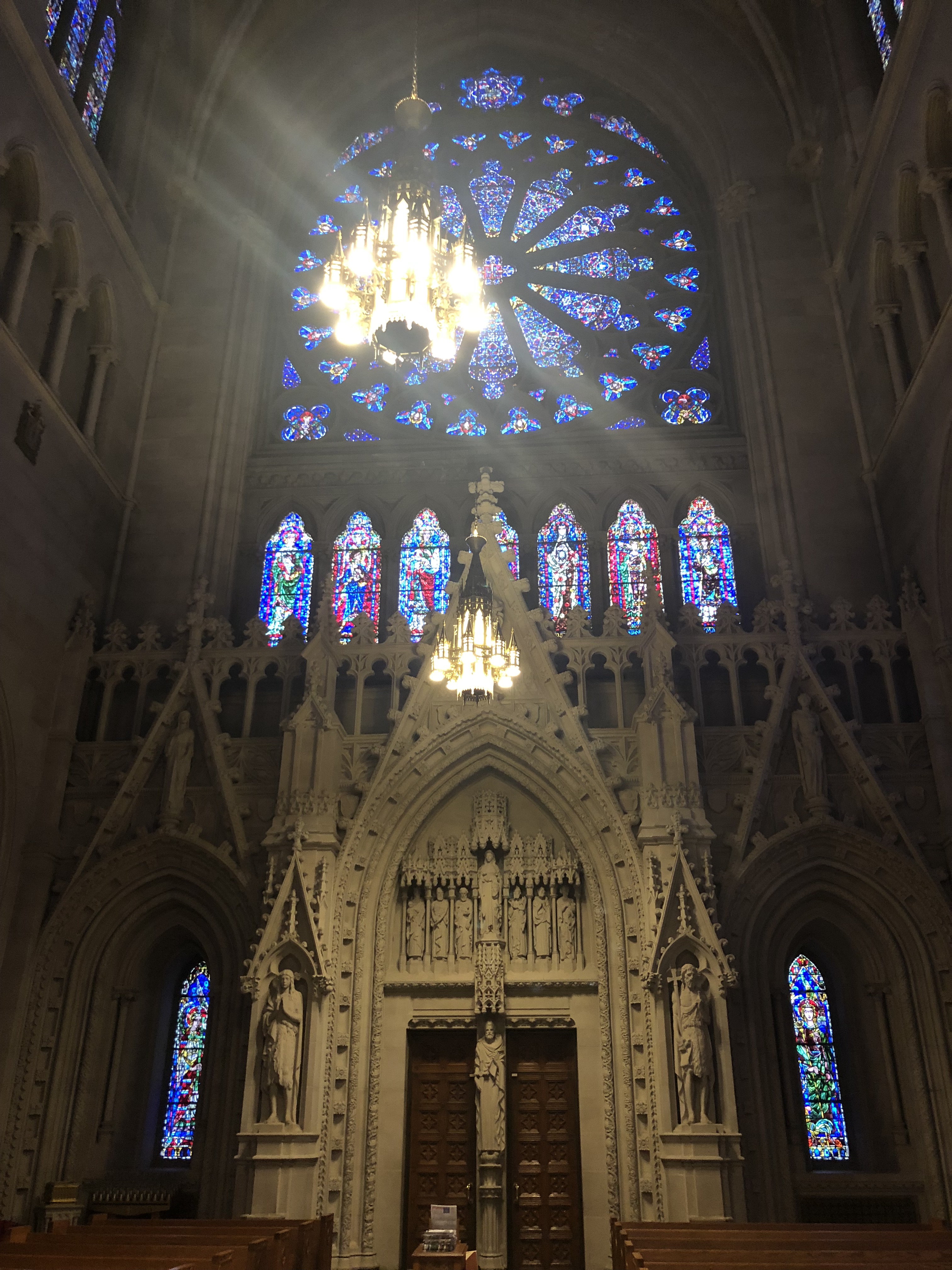 Transept arm - Cathedral Basilica of the Sacred Heart, Newark, New Jersey