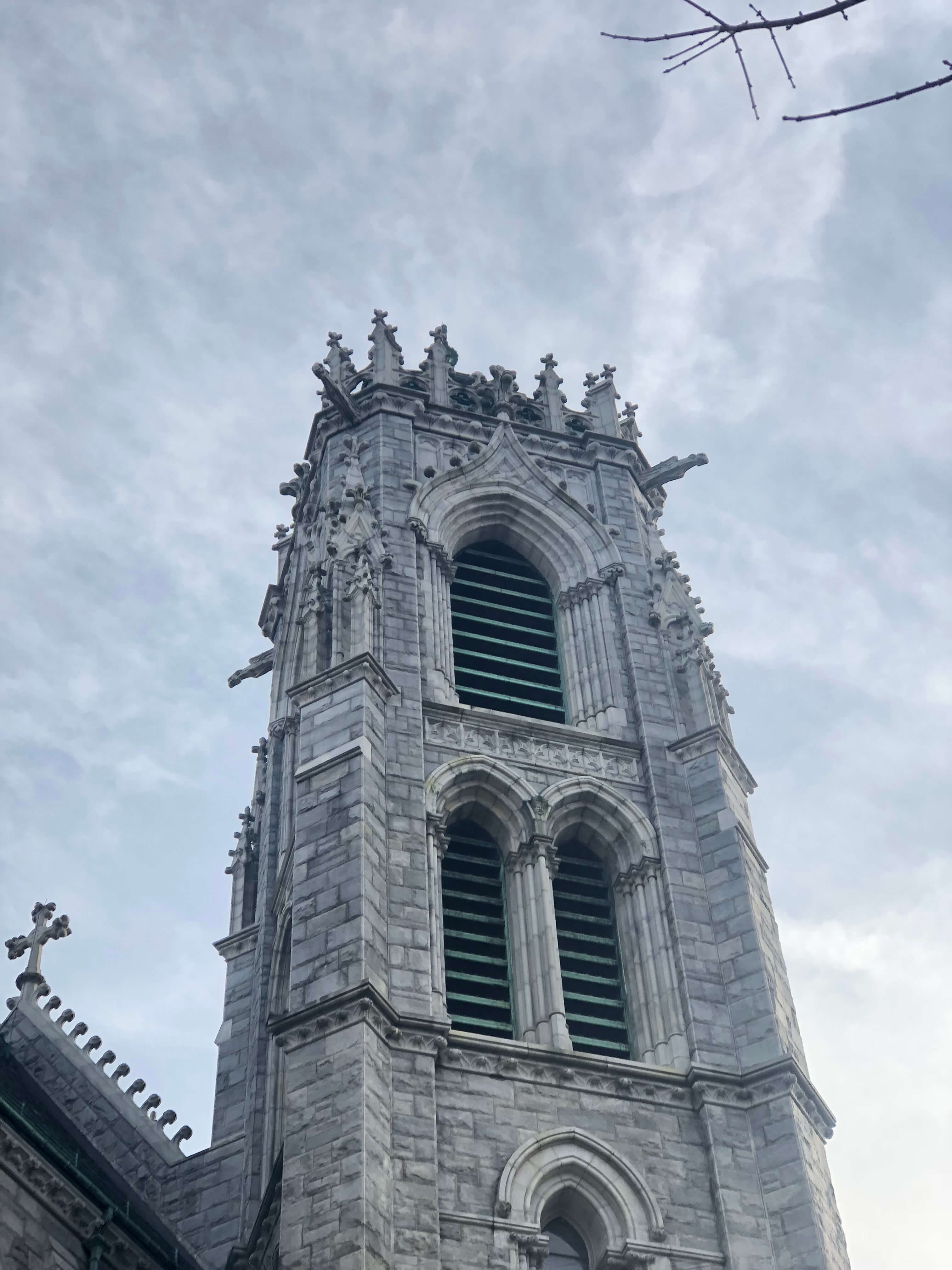 Tower - Cathedral Basilica of the Sacred Heart, Newark, New Jersey