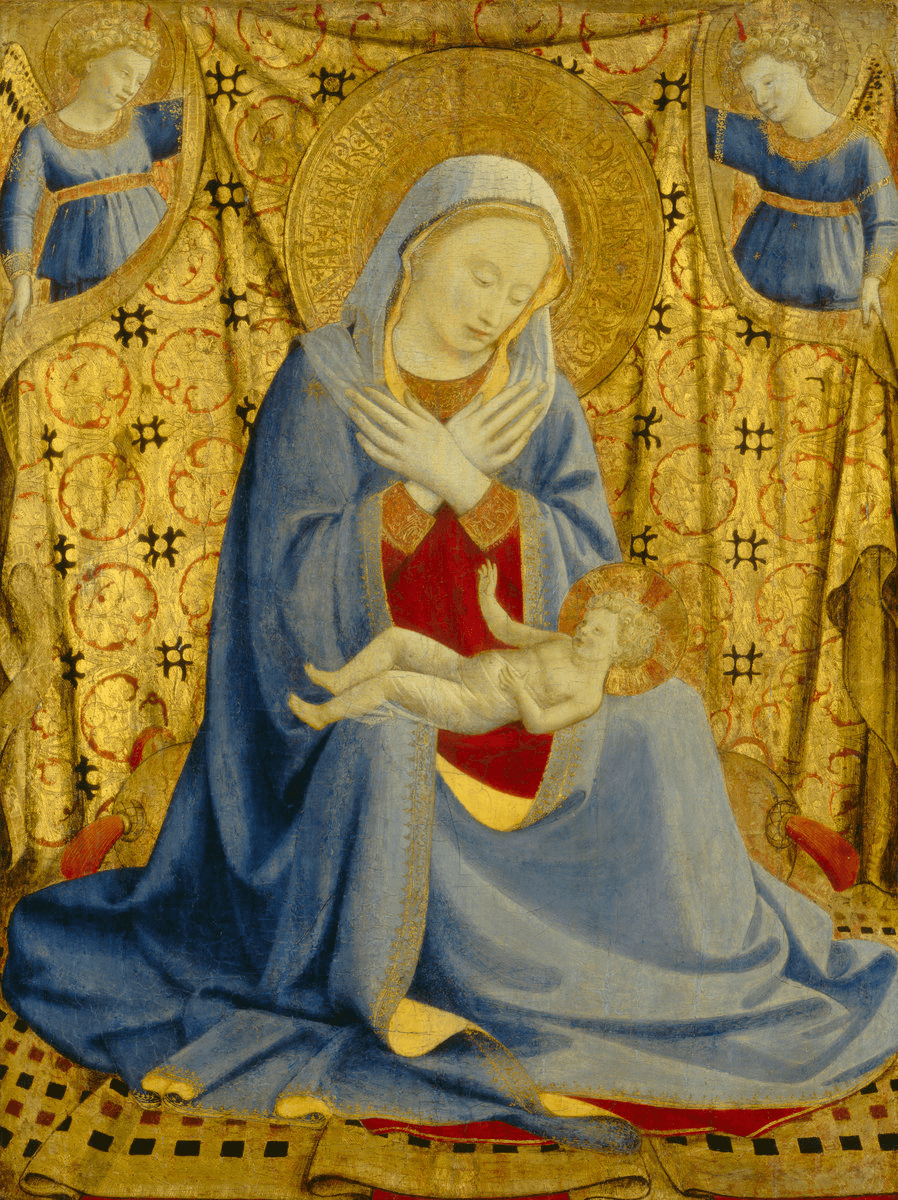 The Madonna of Humility by Fra Angelico