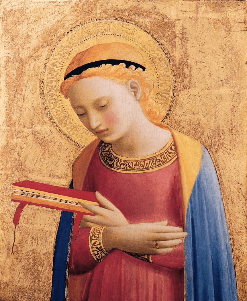 Virgin Annunciate by Fra Angelico