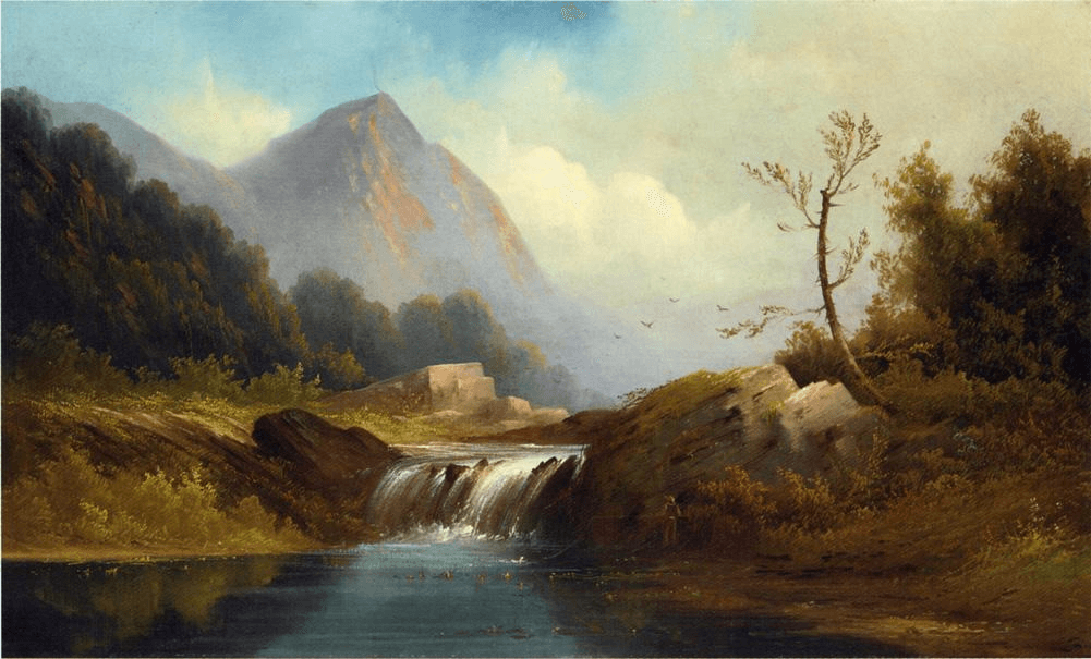 Wilderness Idyll by Robert Duncanson