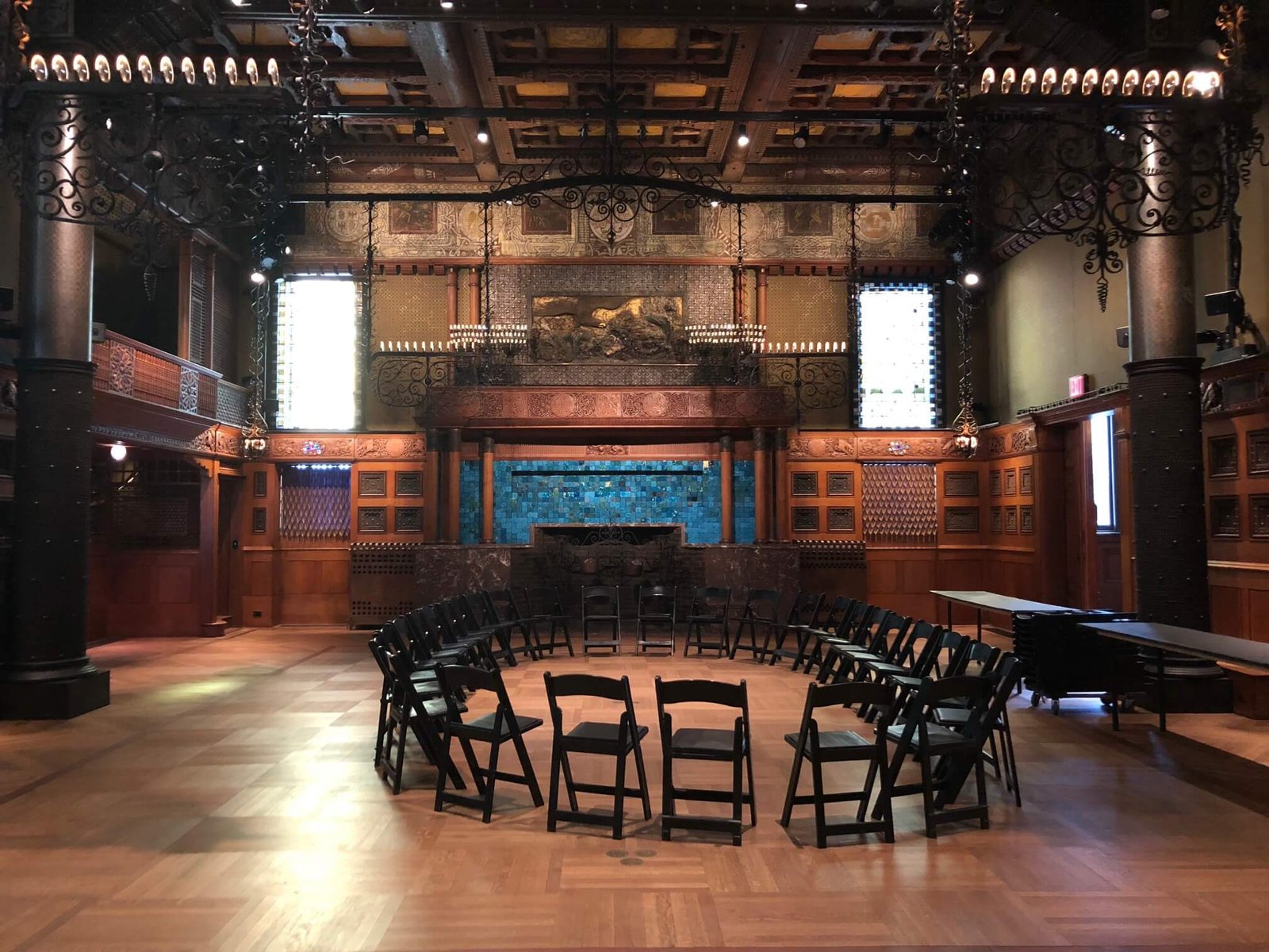 The Veterans Room at the Park Avenue Armory.