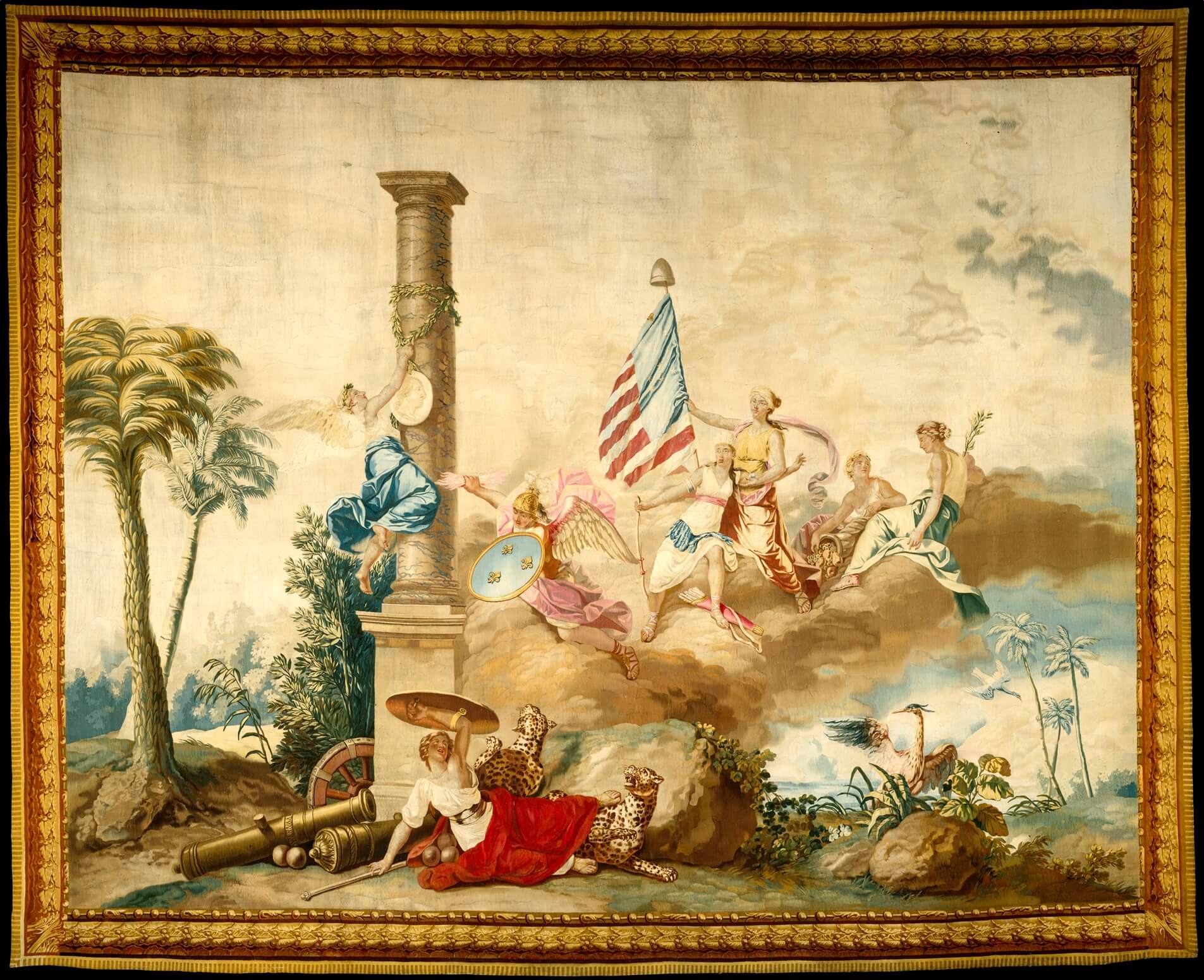 America from a set of The Four Continents