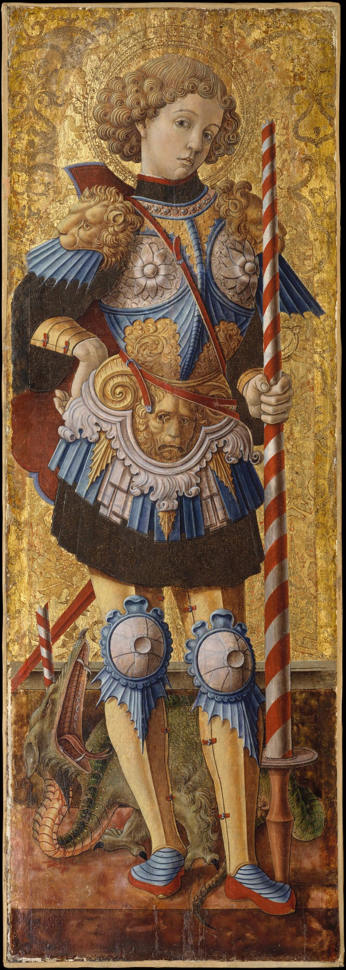 Saint George by Carlo Crivelli knight