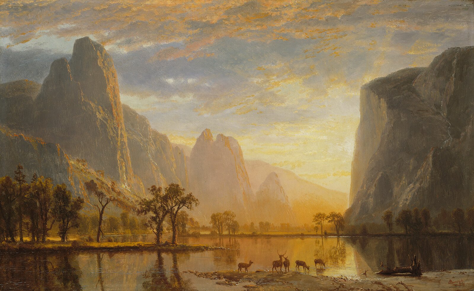 Albert Bierstadt, Valley of the Yosemite