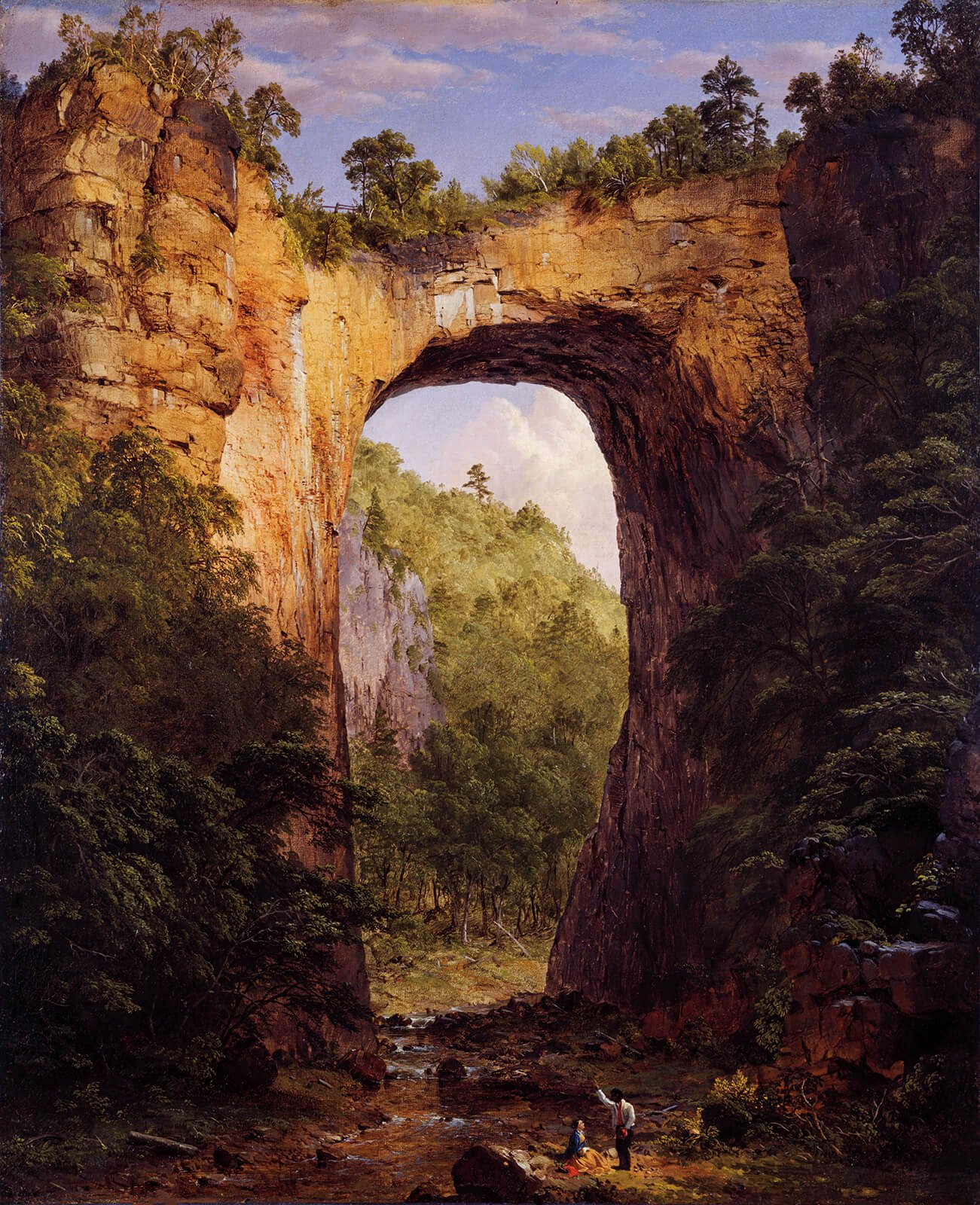 Frederic Edwin Church, The Natural Bridge, Virginia