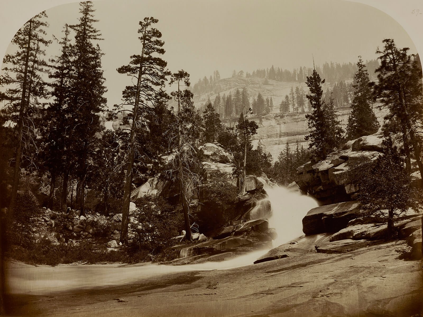 Carleton E. Watkins, Cascade, Nevada Falls