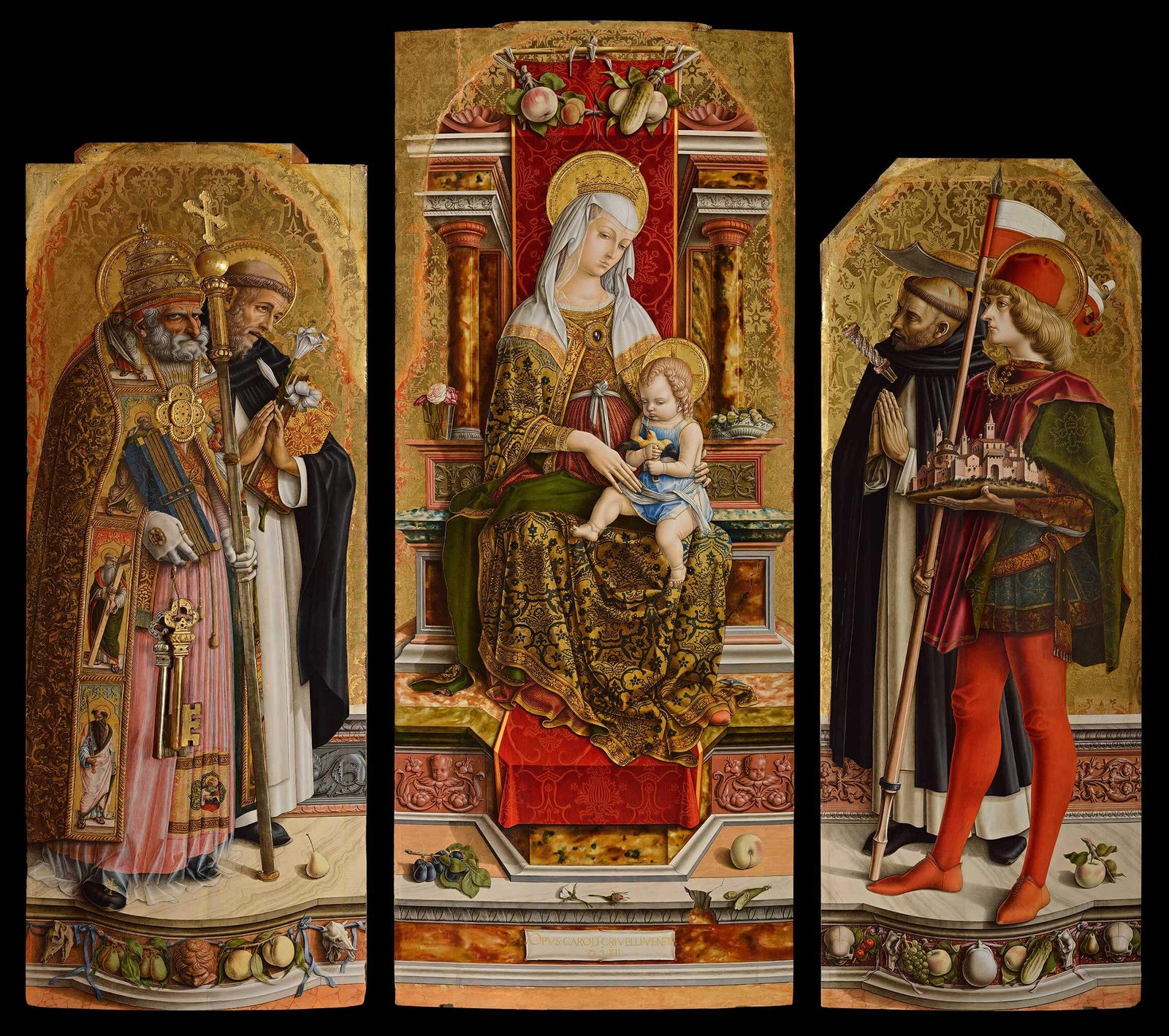 The Sumptuous Saints of Carlo Crivelli