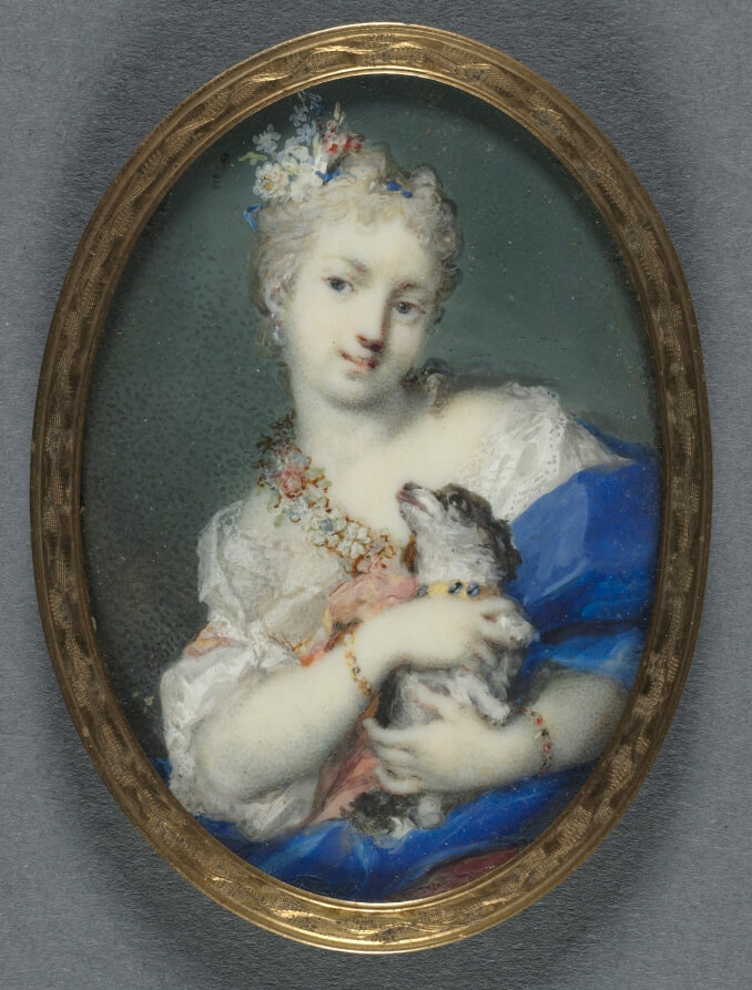 Rosalba Carriera, Woman with a Dog