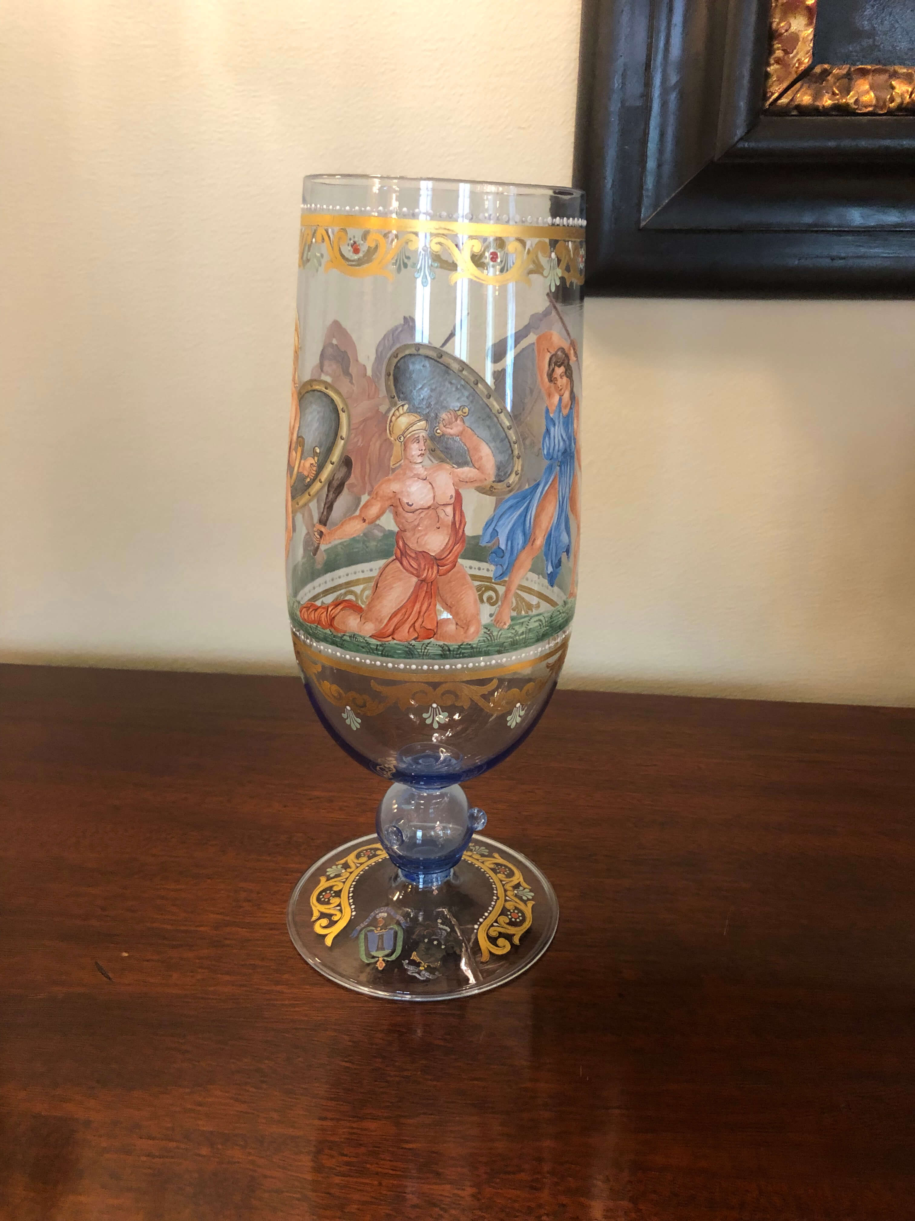 Nemours Estate Venetian glassware