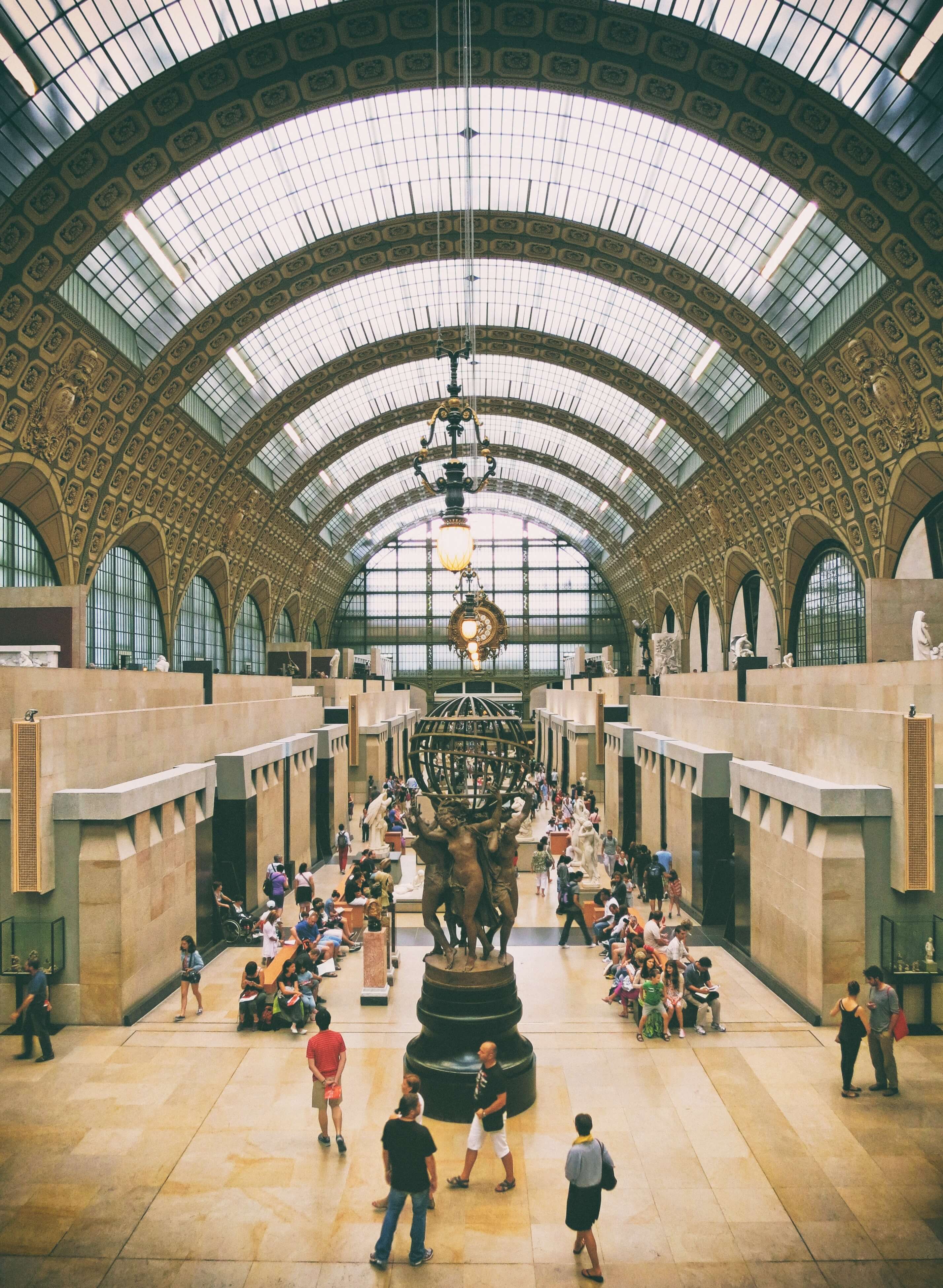 Inside the Musee d'Orsay