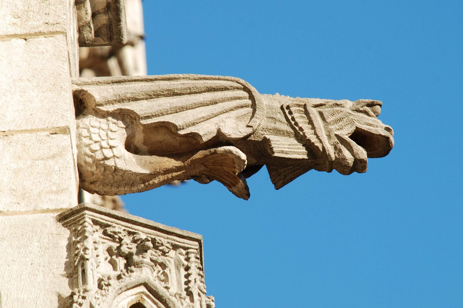 Gargoyles and Grotesques of Hotel de Ville, Brussels