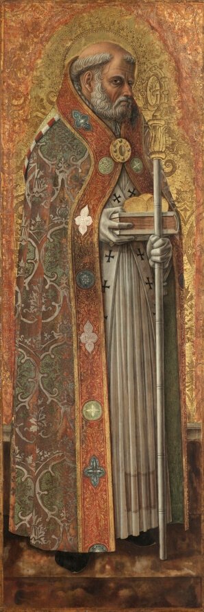 Saint Nicolas painting by Carlo Crivelli