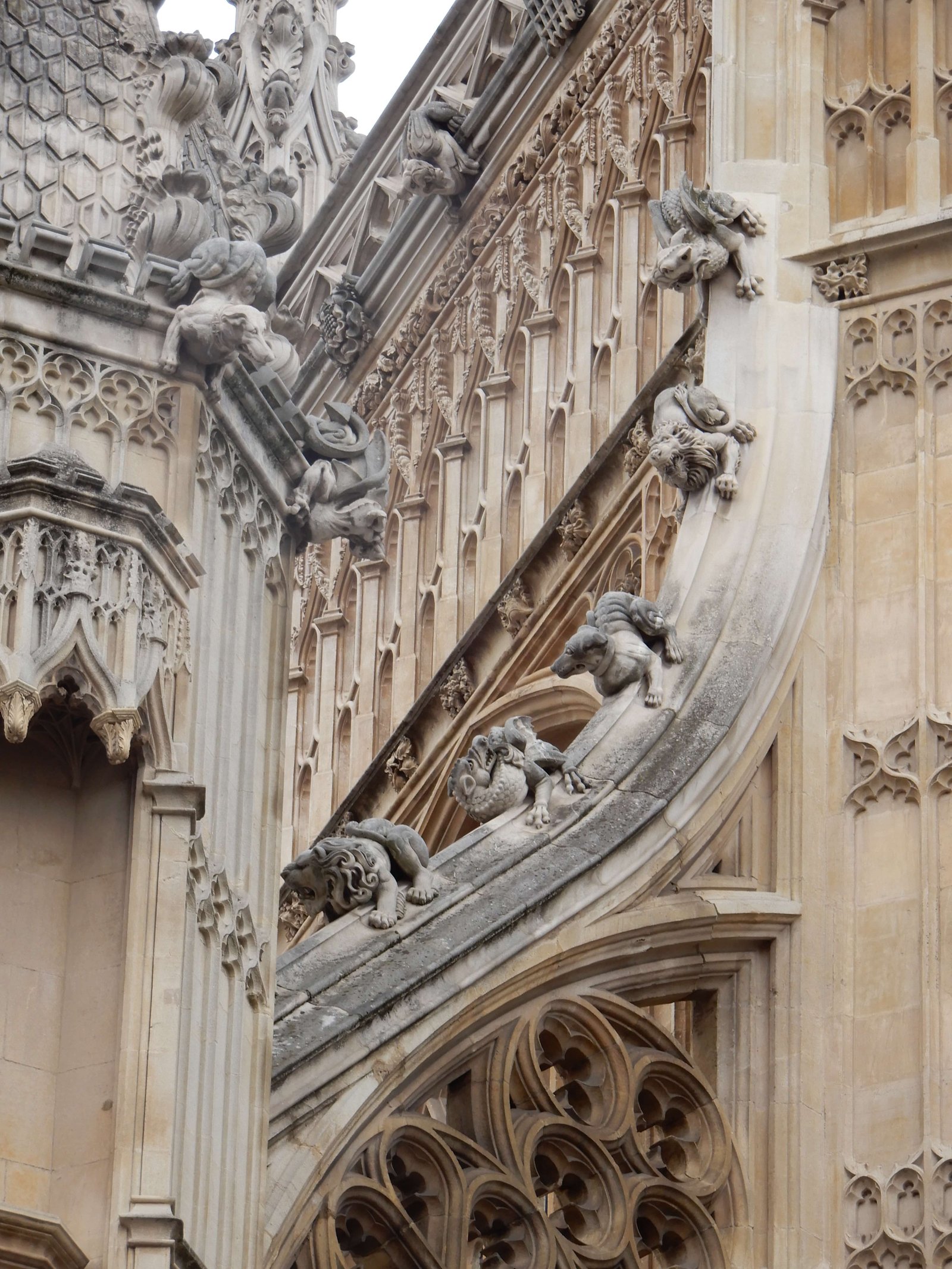 Gargoyles and Grotesques of Westminster Abbey and Palace, London